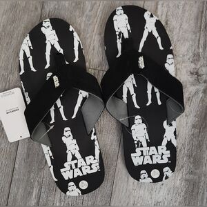 Bioworld Star Wars Stormtrooper all-over print sandals 